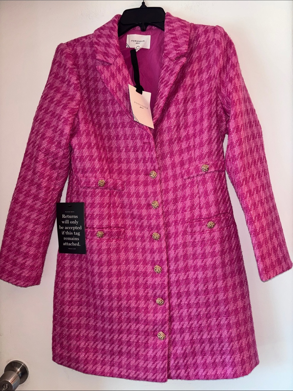 NWT Pomander Place Tweed Dress